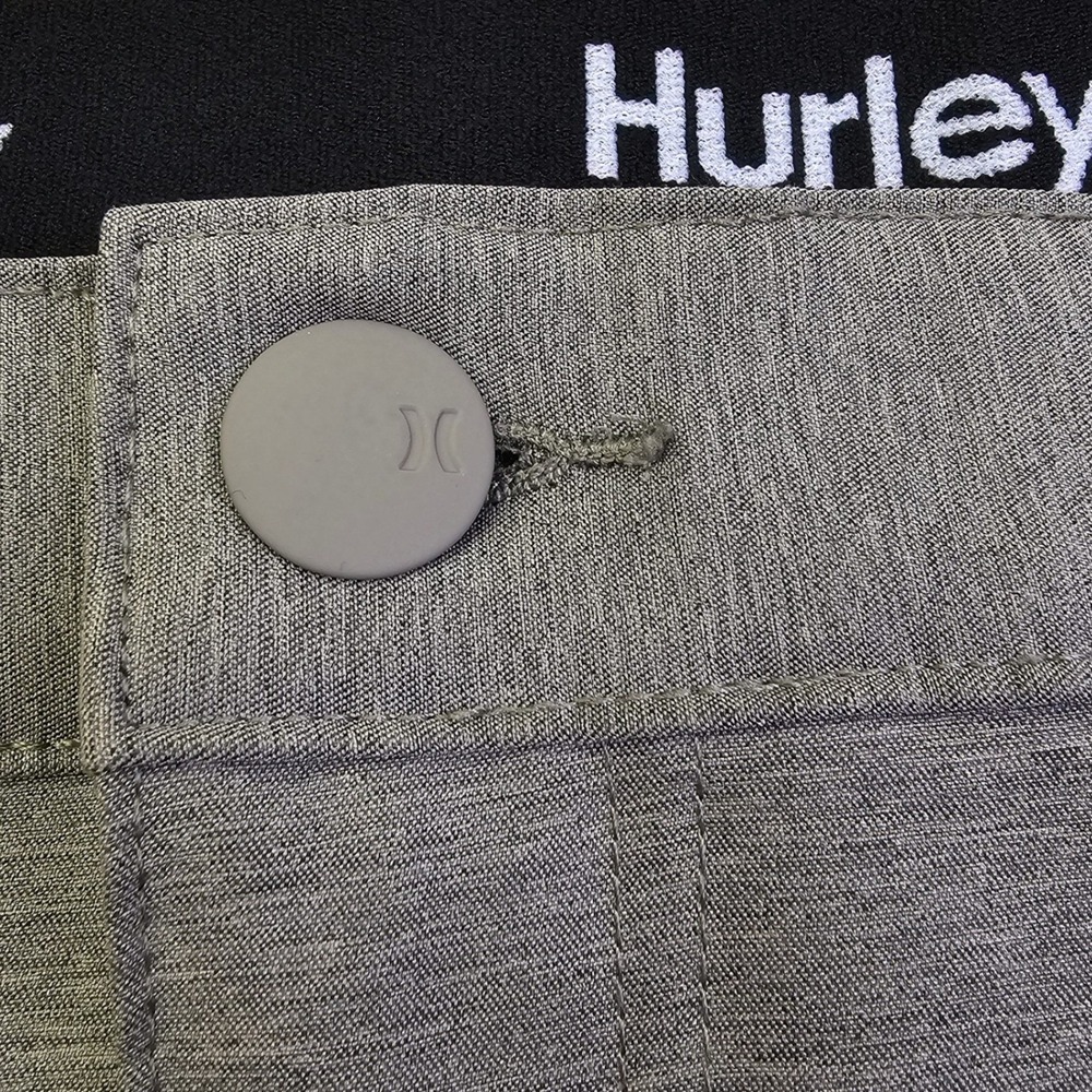 Hurley Mens Hybrid Walk Shorts Heather Gray Quick Dry Boardshorts 36 1574797 - Picture 5 of 11